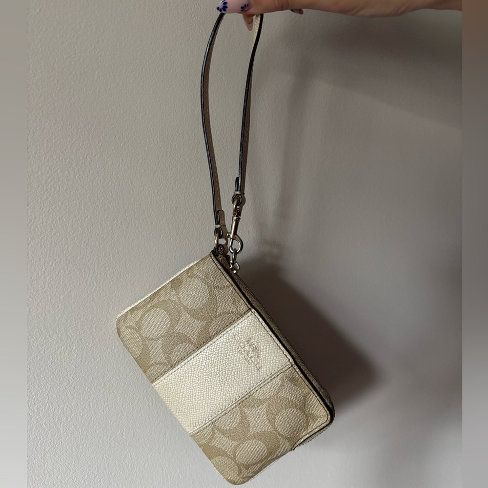 Coach wrist wallet